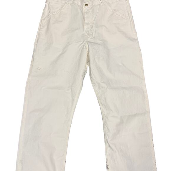 Polo Country Ralph Lauren Twill Carpenter Pants White Men's 40 X 32 Retail $198